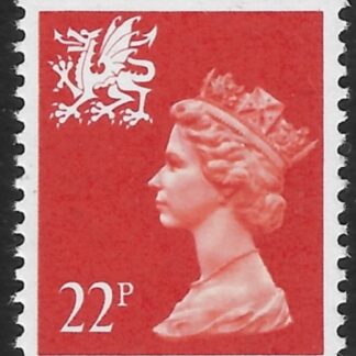 W56  22p phos. bright orange red Questa  U/M (MNH)