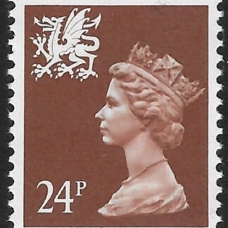 W59  24p  phos. chestnut  Questa  U/M (MNH)