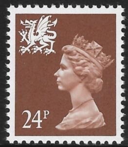 W59b 24p 2B chestnut perf 14 Questa U/M (MNH)