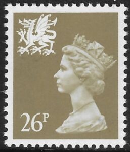 W62 26p phos. drab Questa U/M (MNH)