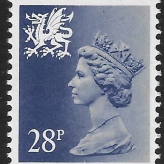 W63a  28p phos. Violet type 2 perf 15 x 14   Questa  U/M (MNH)