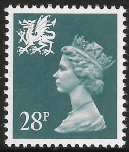 W64 28p phos. deep bluish grey Questa U/M (MNH)