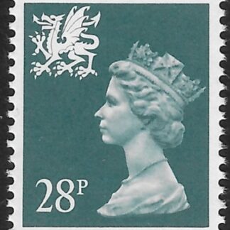 W64  28p phos. deep bluish grey   Questa  U/M (MNH)