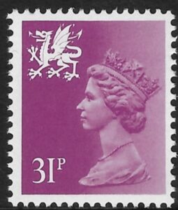 W65 31p phos. bright purple Questa U/M (MNH)