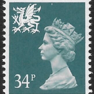 W67  34p phos. deep bluish grey Questa  U/M (MNH)