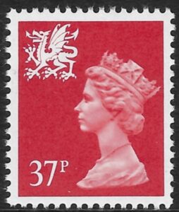 W68 37p phos. rosine Questa U/M (MNH)