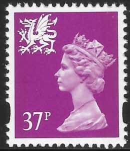 W76 37p 2B bright mauve Questa U/M (MNH)