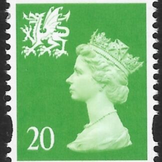 W79  20p CB  bright green  Walsall  U/M (MNH)