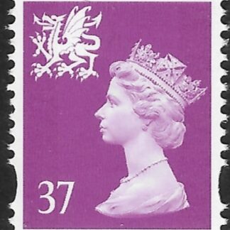 W81  37p 2B bright mauve  Walsall U/M (MNH)