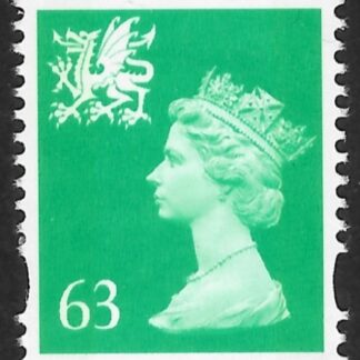 W82  63p 2B  light emerald  Walsall U/M (MNH)