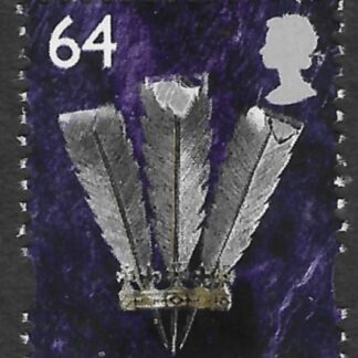 W86  64p 2B feathers  Walsall  U/M (MNH)