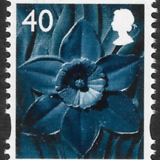 W101   40p 2B  daffodil  DLR  U/M (MNH)