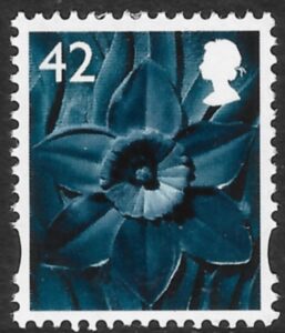 W102  42p 2B  daffodil  DLR  U/M (MNH)