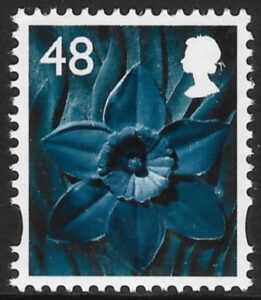 W104 48p 2B daffodil DLR U/M (MNH)