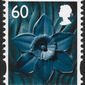 W107  60p  2B  daffodil  DLR  U/M (MNH)