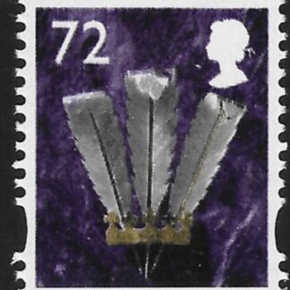 W109  72p  2B feathers  DLR  U/M   (MNH)