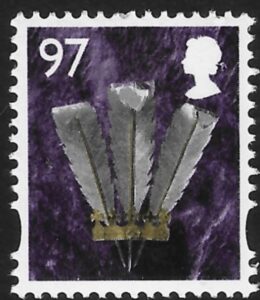 W113 97p 2B feathers DLR U/M (MNH)