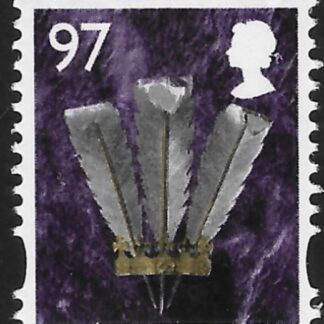 W113  97p  2B  feathers  DLR  U/M (MNH)