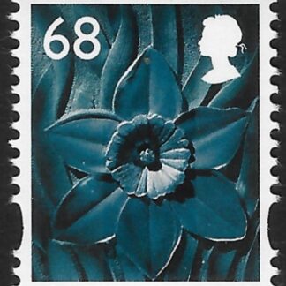 W123  68p  2B  daffodil  Cartor  U/M (MNH)