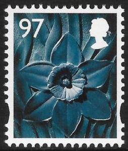 W126  97p  2B  daffodil  Cartor  U/M (MNH)
