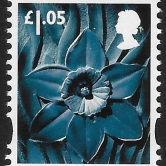 W128   £1.05  2B  daffodil  Cartor  U/M (MNH)