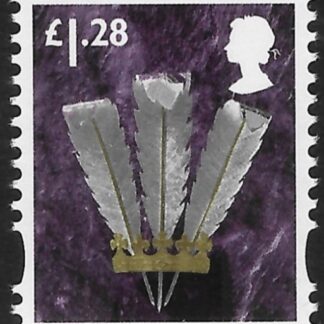 W134   £1.28  2B  feathers  Cartor  U/M (MNH)