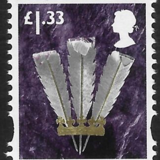 W135   £1.33  2B  feathers  Cartor  U/M (MNH)