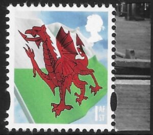 W148 1st 2B Flag/Dragon DY9 20/2/14 (litho) Enschede U/M (MNH)