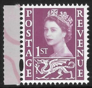 W146  1st claret  (litho)  DLR  U/M (MNH)