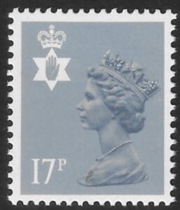 NI43ea 17p grey blue Type II  Questa  U/M (MNH)