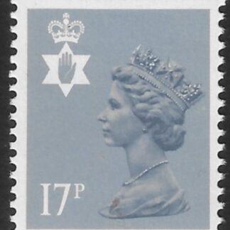NI43ea 17p grey blue Type II  Questa  U/M (MNH)