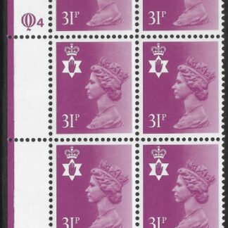 NI64  31p  type 1  cyld. Q4  Questa U/M (MNH)