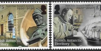 2019 British Antarctic. SG.788-9 Centenary  Scott Polar Research Institute set 2 vals. U/M (MNH)