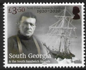 2019 South Georgia. SG.743 Centenary Scott Polar Research Institute. 1 value U/M (MNH)