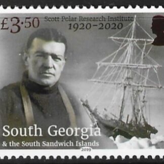 2019 South Georgia. SG.743  Centenary Scott Polar Research Institute.  1 value U/M (MNH)