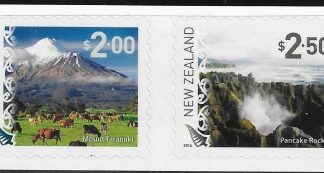 2014  New Zealand  SG.3560-1  Landscapes self adhesive set 2 values U/M (MNH)