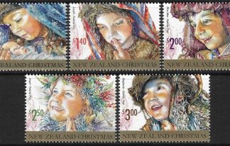 2014  New Zealand  SG.3614-8  Christmas  set 5 values U/M (MNH)