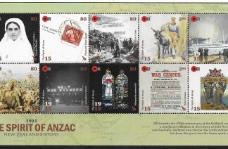 2015  New Zealand  SG.3663-72  WW1 Centenary  2nd issue set 10 values U/M (MNH)