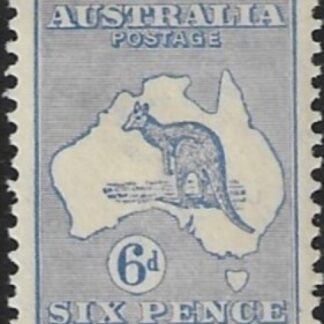 1915  Australia  SG.26  6d ultramarine.  lightly mounted mint.