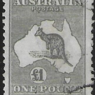 1924  Australia  SG.75  £1 die IIB grey  fine used,