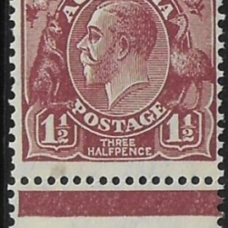 1936  Australia  SG.126  1½d red-brown  U/M (MNH)