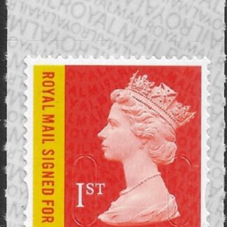 U3049  1st bright orange/yellow 'Signed For'  M19L   SBP T3  ISP U/M (MNH)