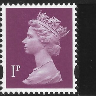 U3070   1p 2B crimson 'M19L  MPIL' DY32   ISP U/M (MNH)