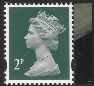 U3071   2p 2B deep green M19L  MPIL  DY32   ISP U/M (MNH)