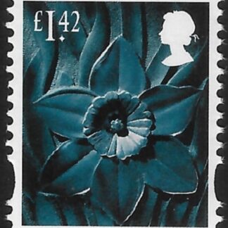 W157 £1.42  daffodil   (revised typeface) ISP  U/M (MNH)