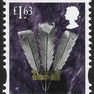 W160  £1.63  feathers   (revised typeface) ISP  U/M (MNH)