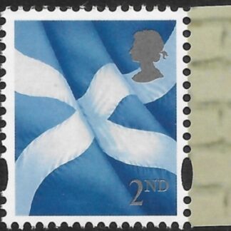 S159a 2nd CB flag Queens Head grey(new typeface)  DY33  Litho  Cartor/ISP  U/M (MNH)