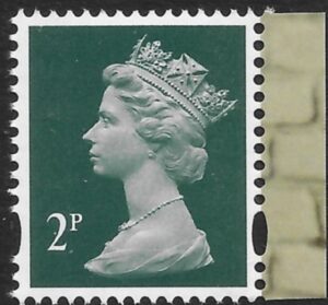 U3071   2p 2B deep green M19L  MPIL  DY33   ISP U/M (MNH)