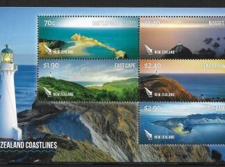 2013  New Zealand.  MS.3494  Coastlines  mini sheet  U/M (MNH)