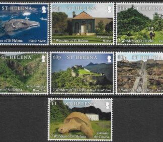 2020  St. Helena  SG.1293-9  7 Wonders of St. Helena. set of 7 values U/M (MNH)